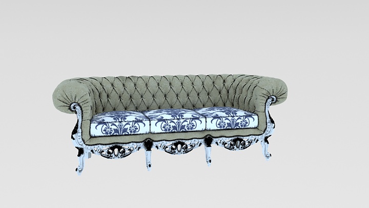 渲染模型_沙发6672