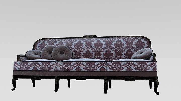 渲染模型_沙发6680