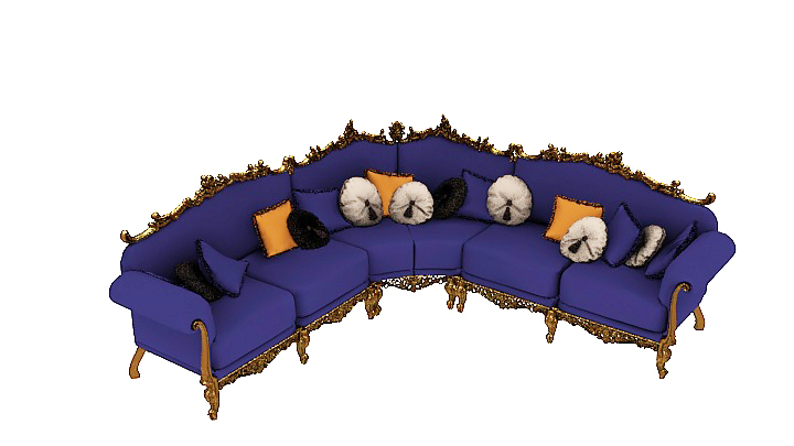 渲染模型_沙发6683