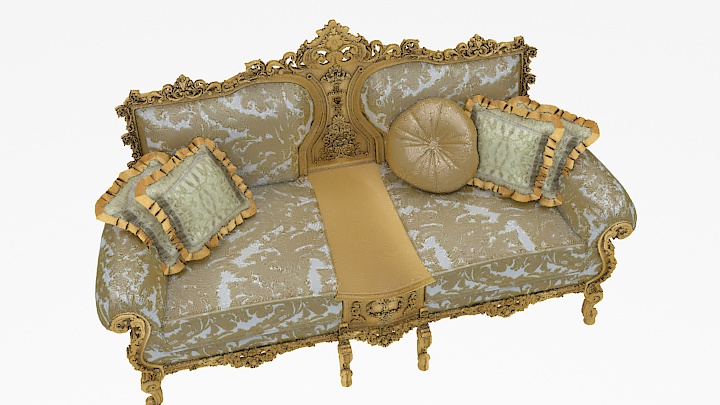 渲染模型_沙发6690