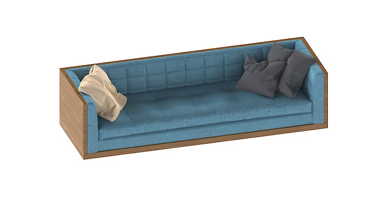 渲染模型_沙发6713