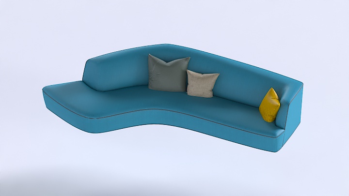 渲染模型_沙发6716