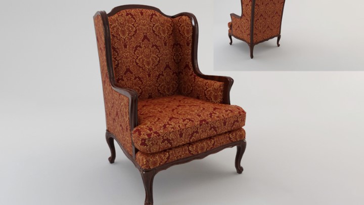 渲染模型_沙发6737