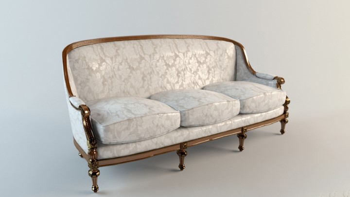 渲染模型_沙发6739