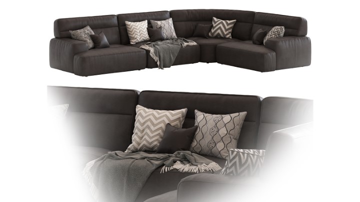 渲染模型_沙发6752