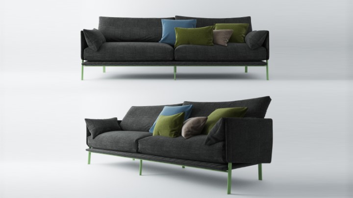 渲染模型_沙发6782