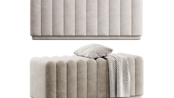 渲染模型_沙发凳047