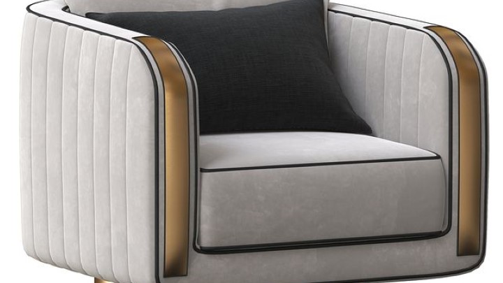 渲染模型_沙发椅187