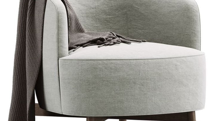 渲染模型_沙发椅194