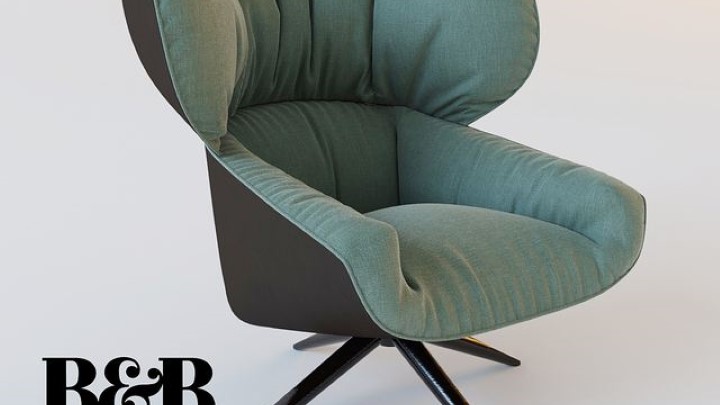 渲染模型_沙发椅195