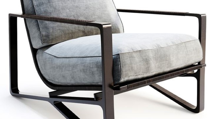 渲染模型_沙发椅228