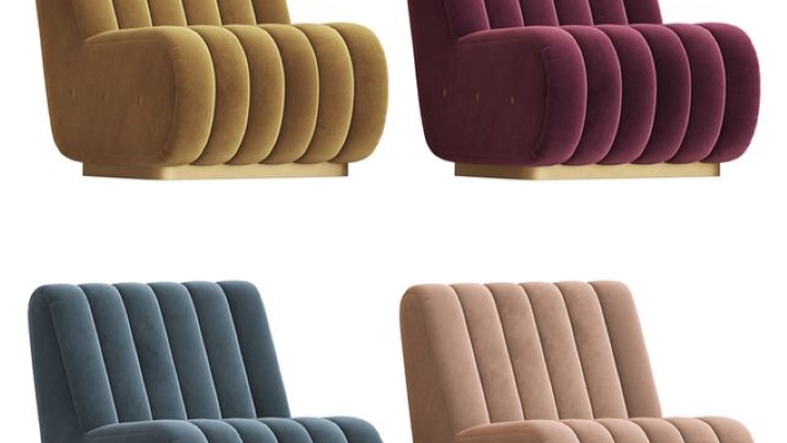 渲染模型_沙发椅257