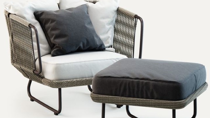 渲染模型_沙发椅259