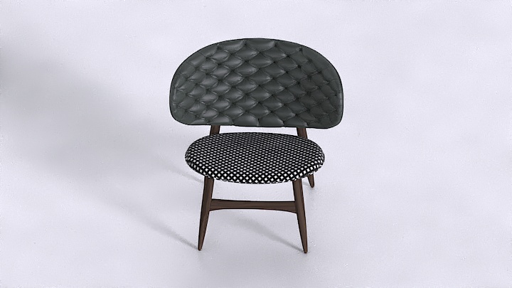 渲染模型_沙发椅262