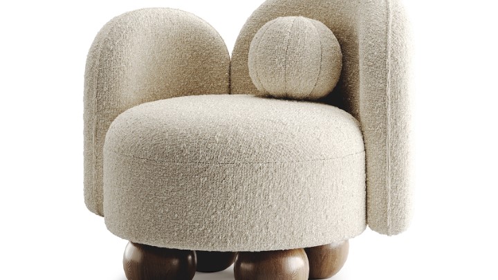 渲染模型_沙发椅268