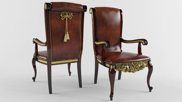 渲染模型_沙发椅子001