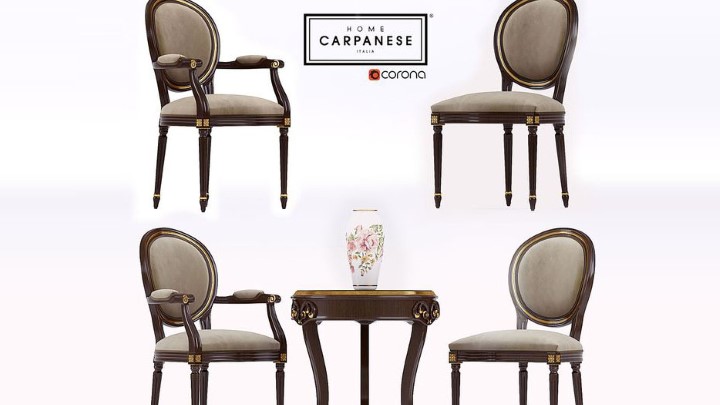 渲染模型_沙发椅子009