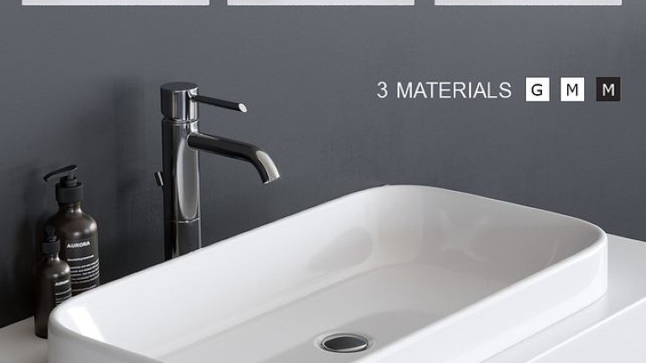 渲染模型_洗漱池053