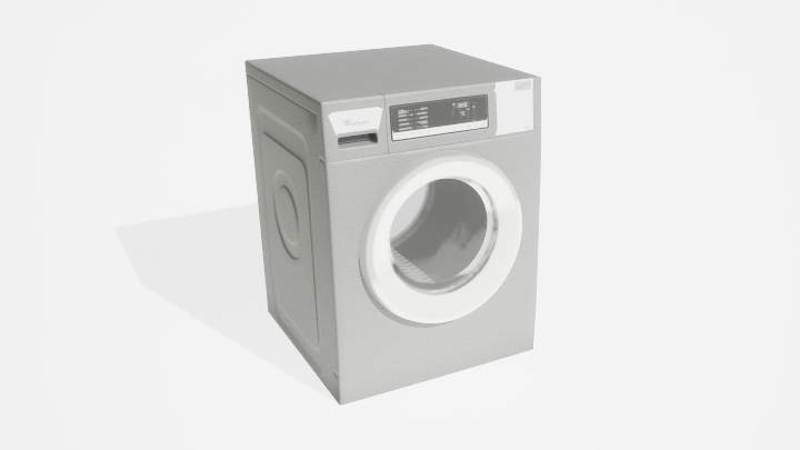 渲染模型_洗衣机051