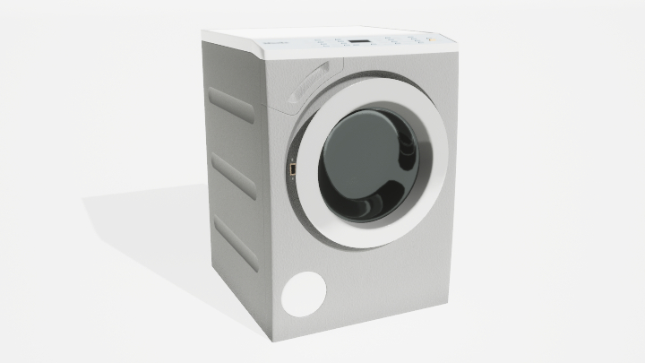 渲染模型_洗衣机056