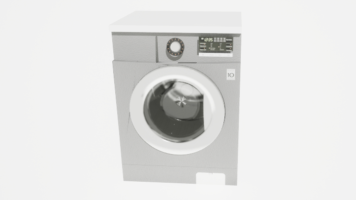 渲染模型_洗衣机066
