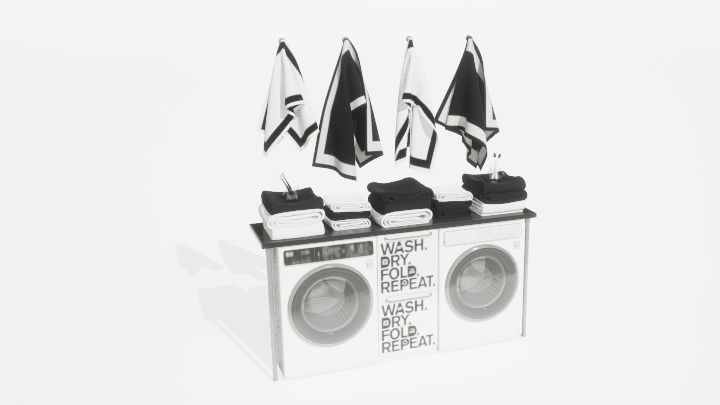 渲染模型_洗衣机068