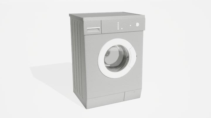 渲染模型_洗衣机081