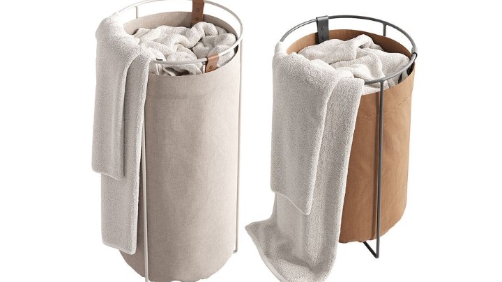 渲染模型_洗衣篮002