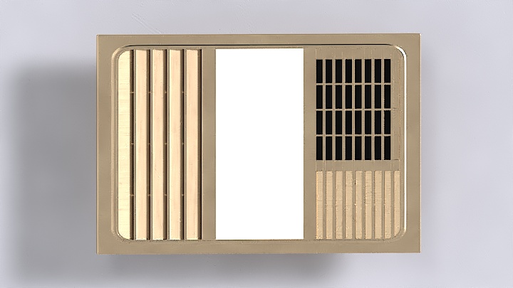 渲染模型_浴霸008