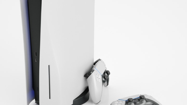 渲染模型_游戏主机006