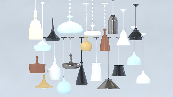 渲染模型_灯1727