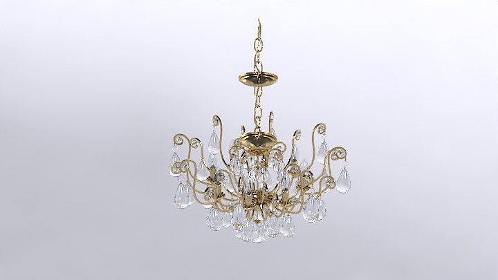 渲染模型_灯1758