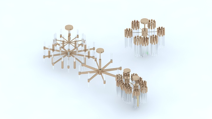 渲染模型_灯1763