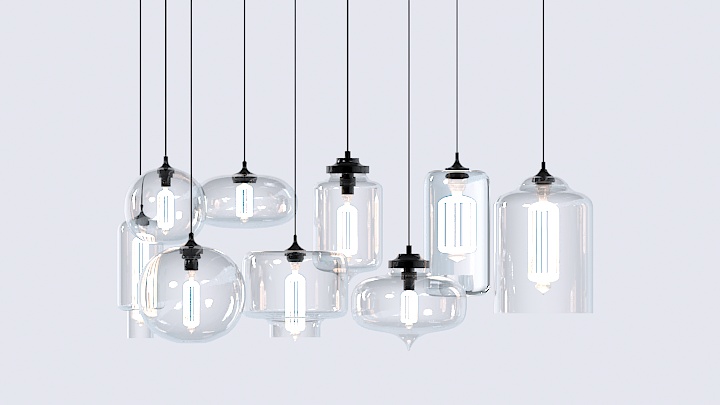 渲染模型_灯1766