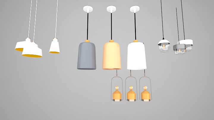 渲染模型_灯1774