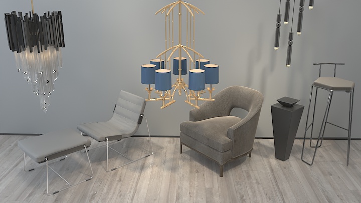 渲染模型_灯1794