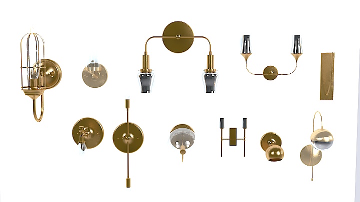 渲染模型_灯1799