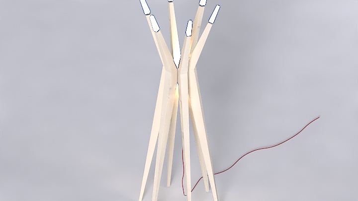 渲染模型_灯1827