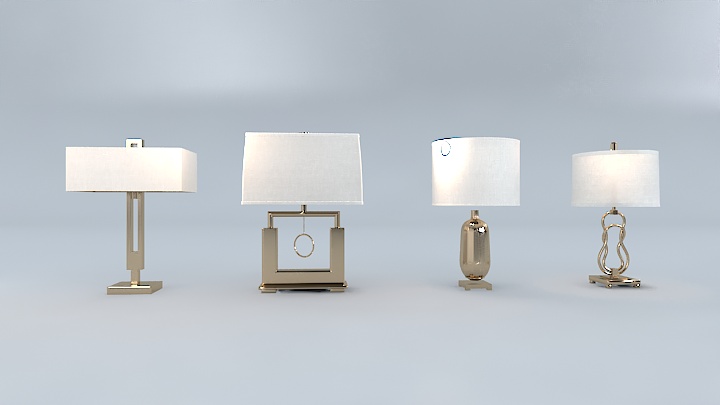 渲染模型_灯1850