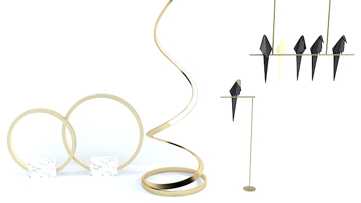 渲染模型_灯1866