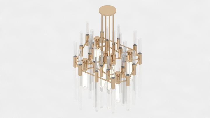 渲染模型_灯1898