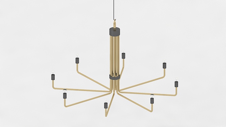 渲染模型_灯1911