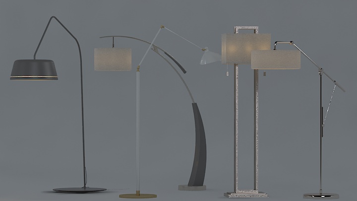 渲染模型_灯1923