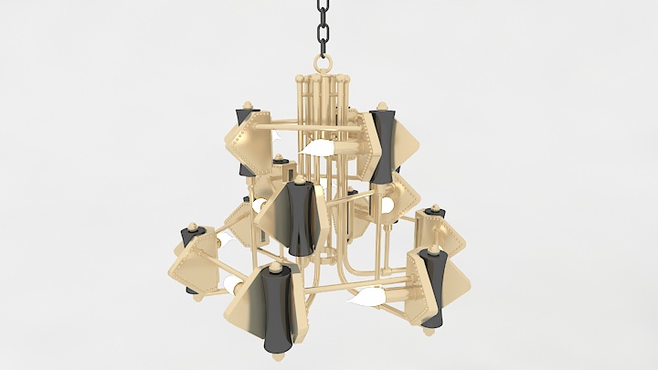 渲染模型_灯1930