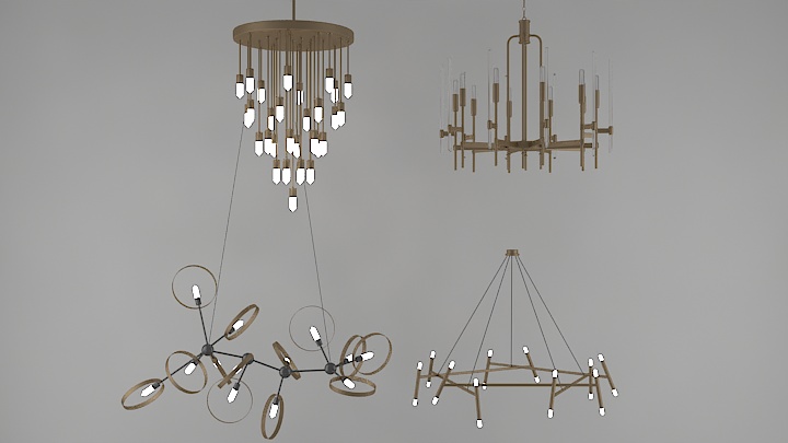 渲染模型_灯1989