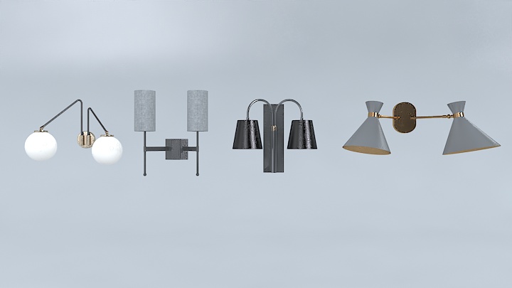 渲染模型_灯1990