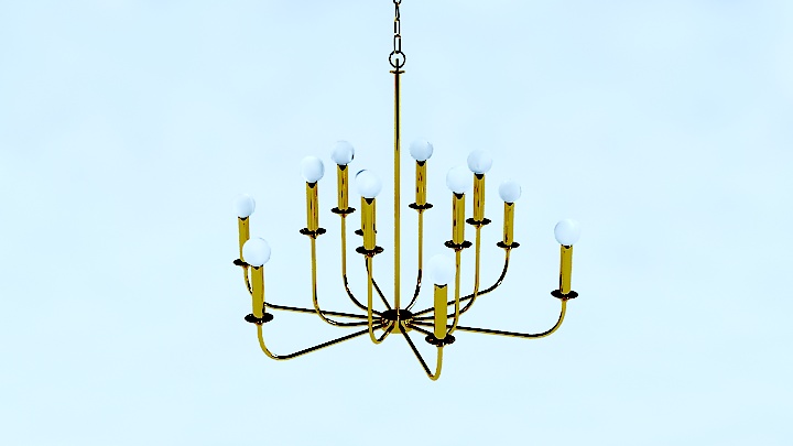 渲染模型_灯2001