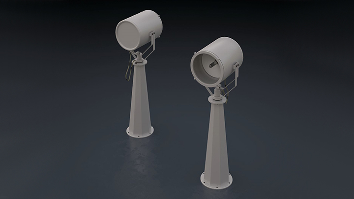 渲染模型_灯2050