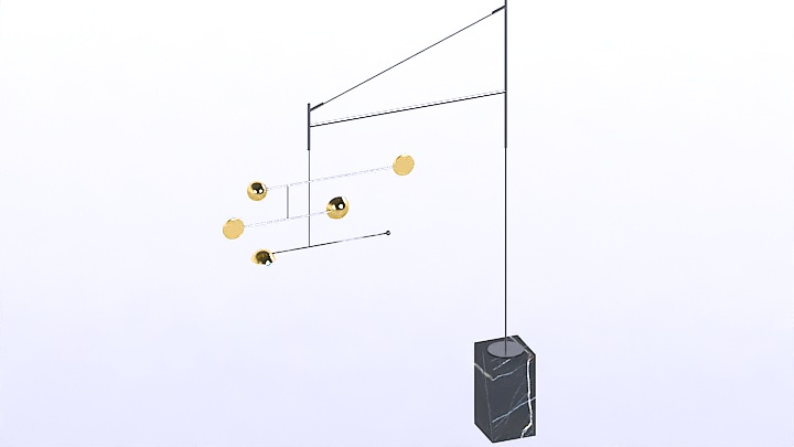渲染模型_灯2450