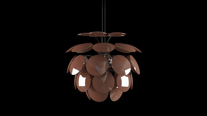 渲染模型_灯具1004